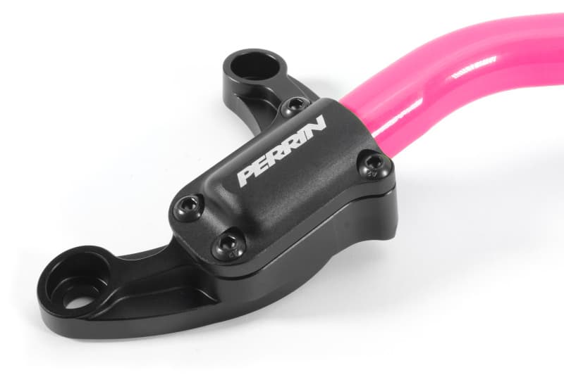 Perrin Performance Front Strut Brace for 22-25 Subaru WRX Hyper Pink - Image 3