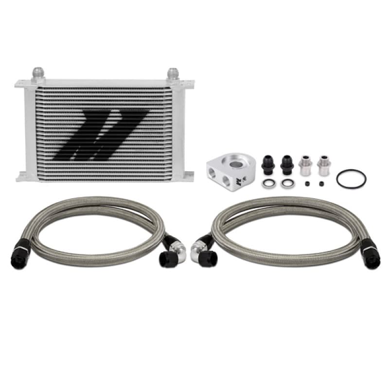 Mishimoto Oil Cooler Kit Universal 25-Row with Billet Aluminum Sandwich Plate - Image 4