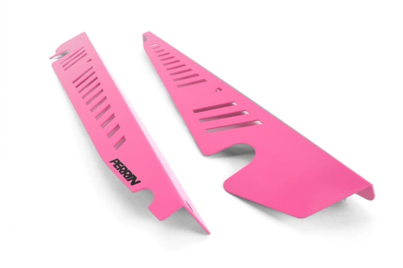 Perrin Performance Fender Shroud Set for 15-21 Subaru WRX/STI Hyper Pink - Image 3