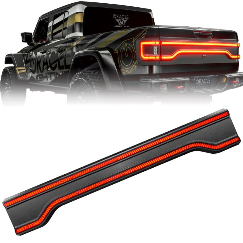 ORACLE Lighting Tailgate LED Panel for Jeep Gladiator Mopar Racetrack Design