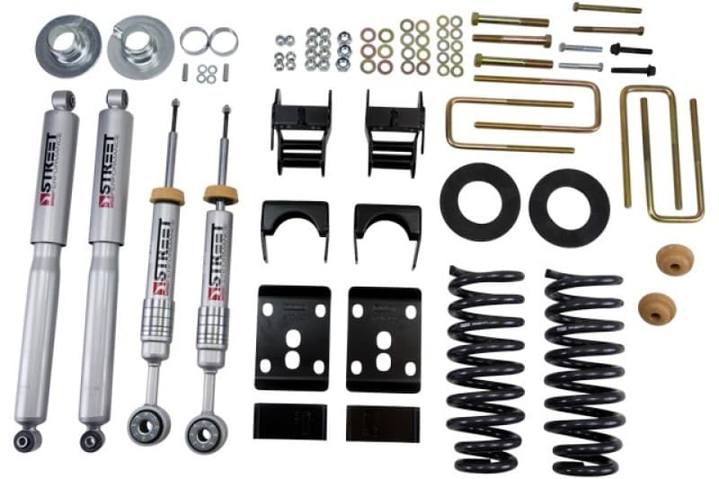 Belltech Lowering Kit for Sport Truck SUV with SP Street Performance Shocks