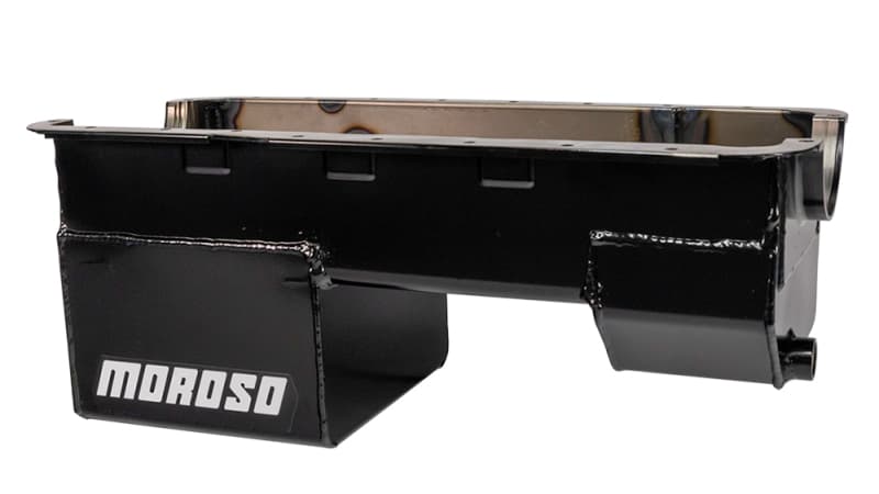 Moroso Oil Pan for Ford 351W Rear Sump 7qt Extra Deep 9in Steel Billet Seals