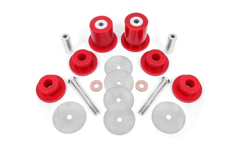 BMR Suspension Differential Lockout Bushing Kit for 2015-18 Challenger Red