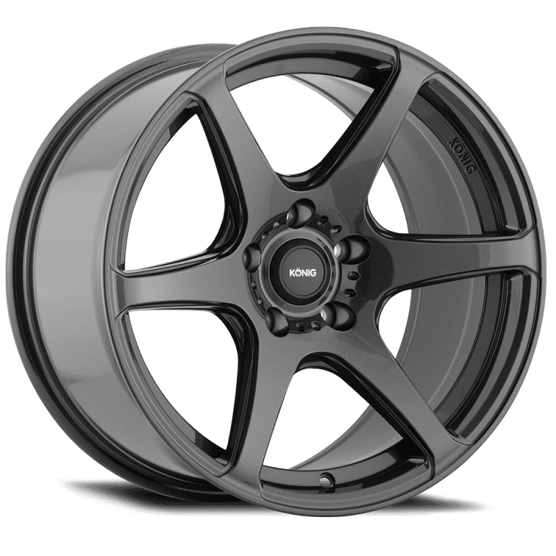 Konig Tandem Wheels 16x7.5 5x114.3 ET40 Gloss Graphite