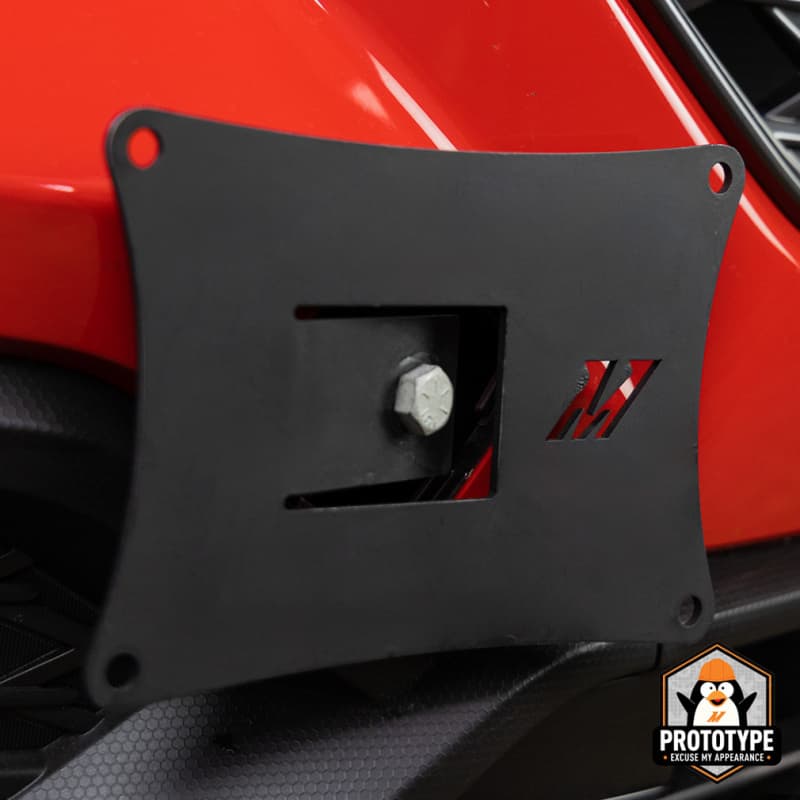 Mishimoto License Plate Relocation Kit for 2022+ Subaru WRX/Crosstrek - Image 5