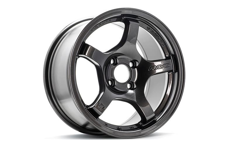 Gram Lights 57CR Wheel 15x8.0 +28 4x100 Super Dark Gunmetal