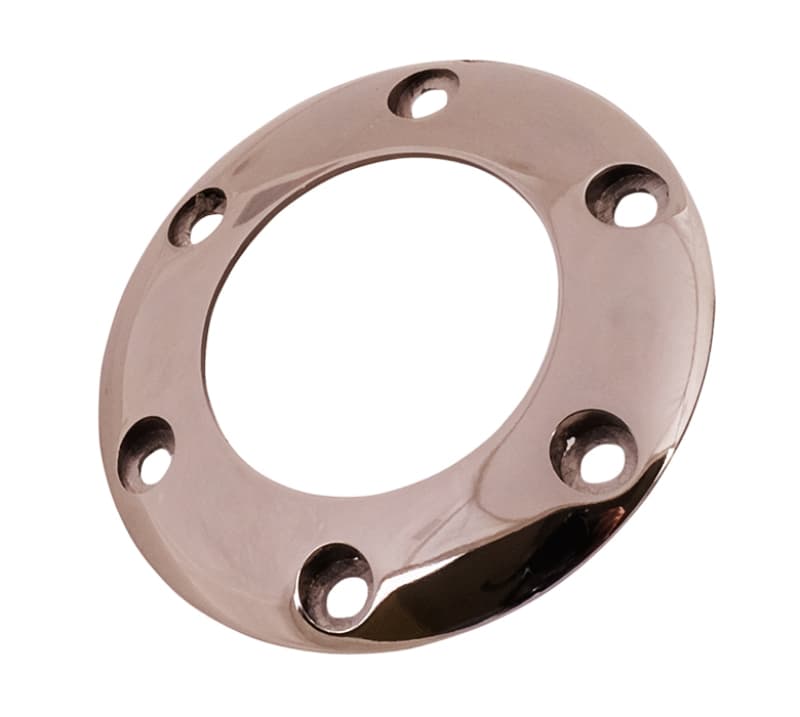 NRG Steering Wheel Horn Button Ring Black Chrome