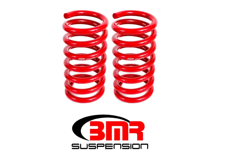 BMR Suspension Lowering Springs for 2015-2024 Mustang Chrome Silicon High-Ten...