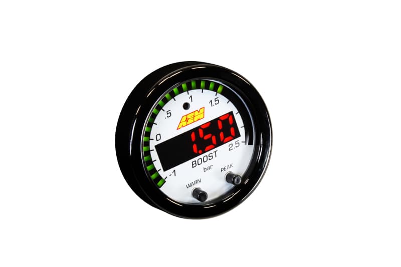 AEM X-Series Digital Gauge with AEMnet CAN-bus and Programmable LED Display - Image 4