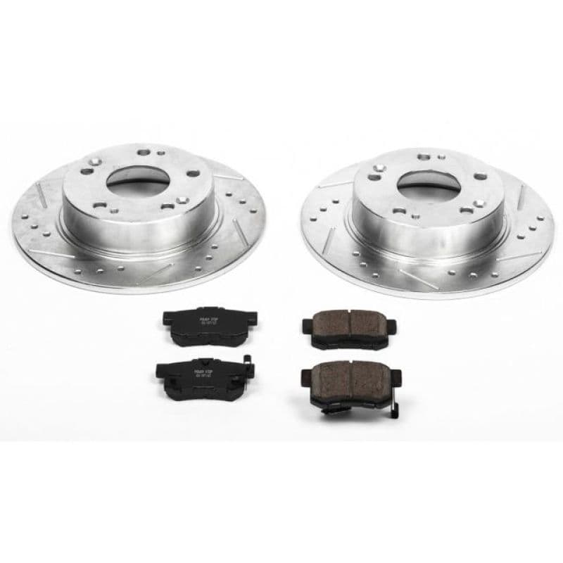 PowerStop Z23 Evolution Brake Kit for Daily Driver Carbon-Fiber Ceramic Pads