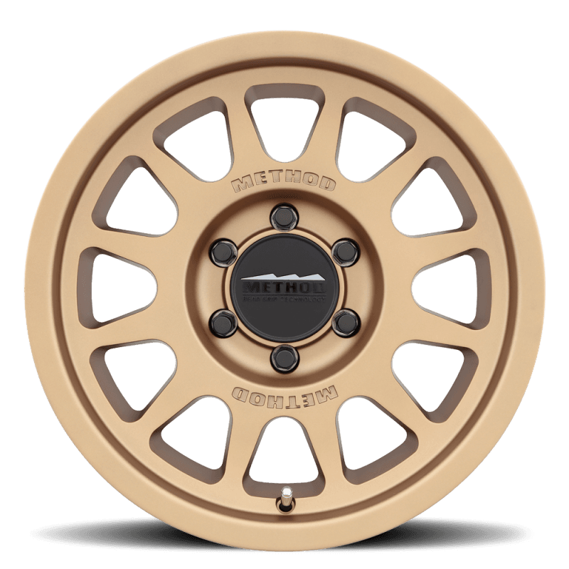 Method Wheels MR703 17x7.5 +50mm 6x130 84.1mm CB Bronze Wheel - Image 2