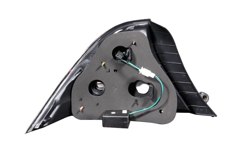 ANZO LED Taillight Assembly for 2Dr Models Clear Lens Black Housing Pair - Image 5