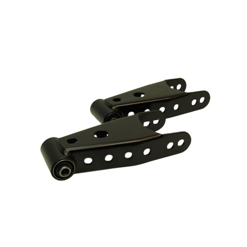 Belltech Lowering Shackle Kit for Trucks 1-3 Inch Drop Heavy Gauge Steel - Image 4