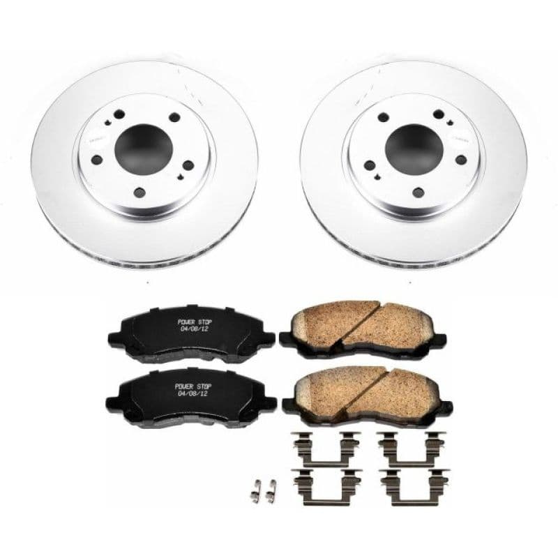 PowerStop Z17 Evolution Coated Rotor Brake Kit for Daily-Driven Vehicles