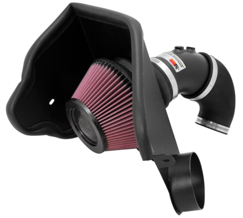 K&N Engineering Cold Air Intake for Chevy C6 69-5302TTK Mandrel-Bent Aluminum