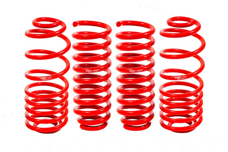 BMR Suspension Lowering Springs for 2002-2009 Trailblazer Chrome Silicon Wire