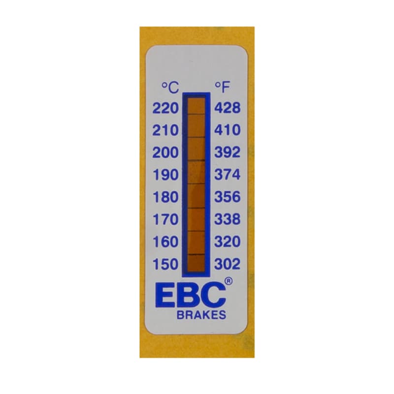 EBC Brake Caliper Temperature Strips Racing Level 8-Pack