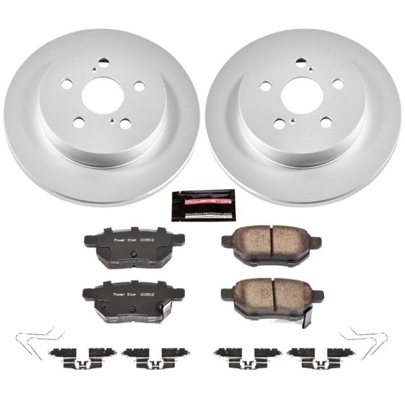 PowerStop Z17 Evolution Coated Rotor Brake Kit for Daily-Driven Vehicles