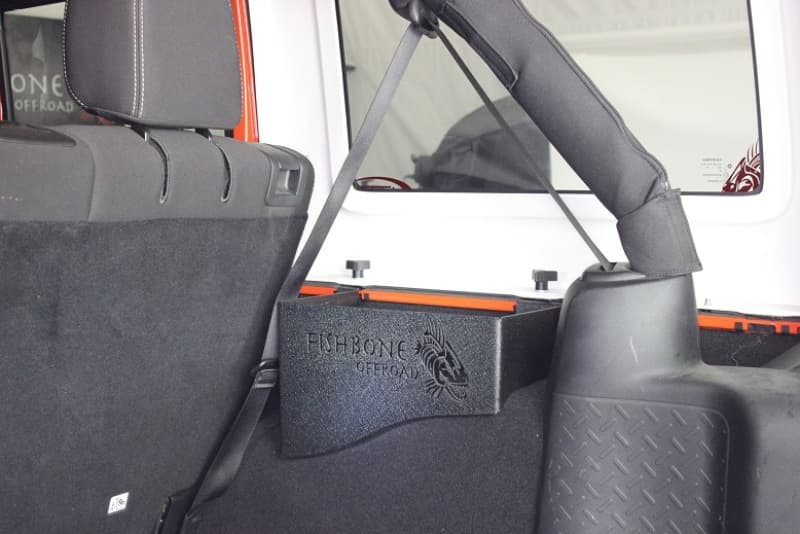 Fishbone Offroad Wheel Well Storage for 2007-2018 Jeep JKU 4-Door - Image 3