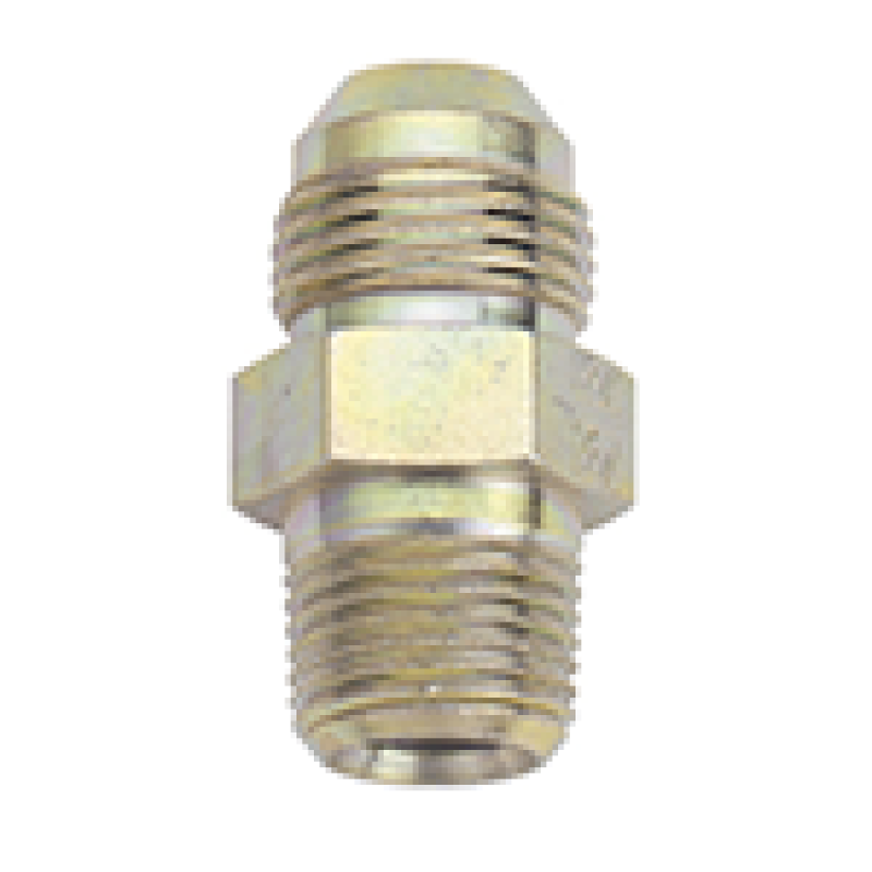 Fragola Steel -4AN x 1/4 NPT Straight Adapter