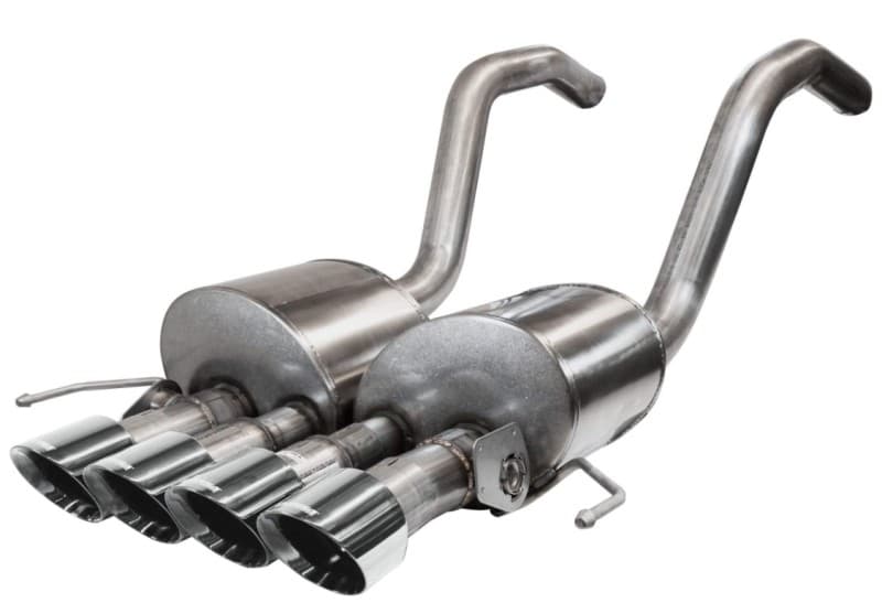 CORSA Performance Axle-Back Exhaust for Chevy C6 with Reflective Sound Cancel... - Image 2