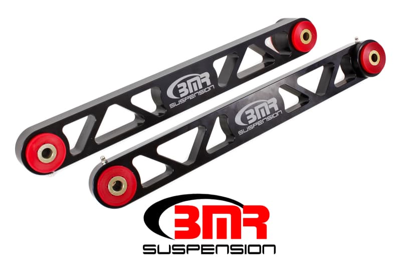 BMR Suspension Billet Aluminum Lower Control Arms for 05-14 S197 Mustang Blac...
