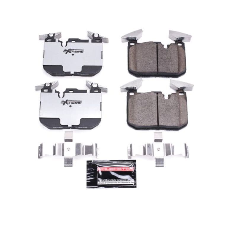 PowerStop Z26 Ceramic Brake Pads for Muscle Cars Low-Dust Carbon-Fiber Compound