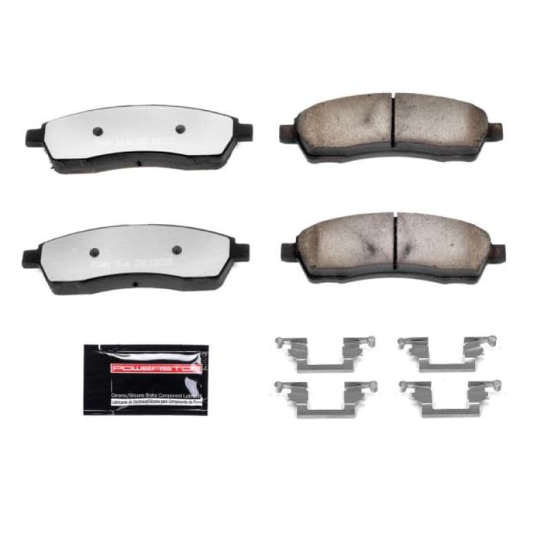 PowerStop Z36 Ceramic Truck & Tow Brake Pads for Trucks & SUVs Low-Dust Carbo...