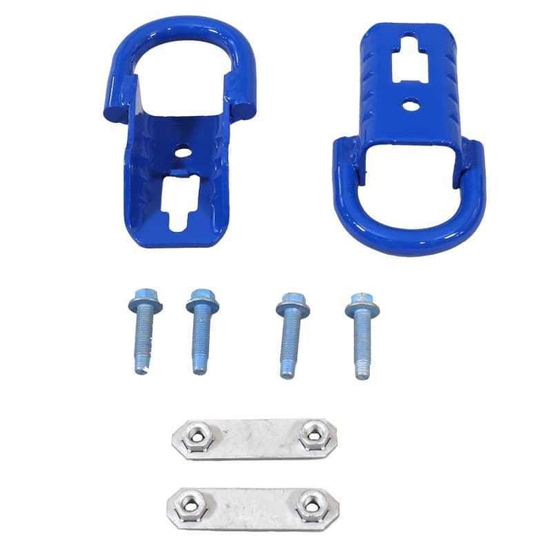 Ford Racing Tow Hook Kit for 2017-2021 Super Duty Steel Powder Coated Blue