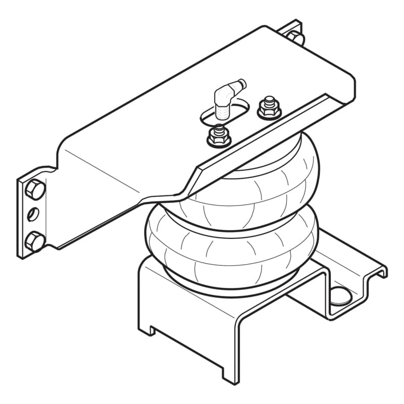 Firestone Ride-Rite Air Helper Spring Kit Rear for Light Trucks and SUVs - Image 2