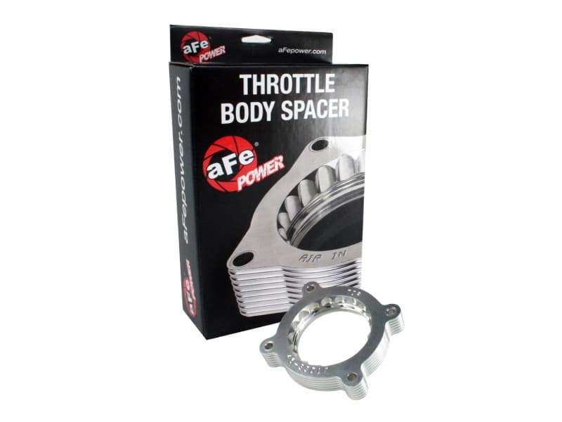 aFe Silver Bullet Throttle Body Spacer for Improved Airflow T-6061 Billet Alu... - Image 2
