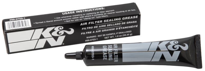 K&N Engineering Sealing Grease 1oz Tube for Air Filter Elements 99-0703-1 - Image 3