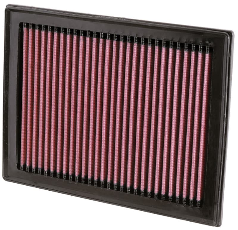 K&N Engineering Drop-In High-Flow Air Filter Washable Reusable 33-2409 - Image 2