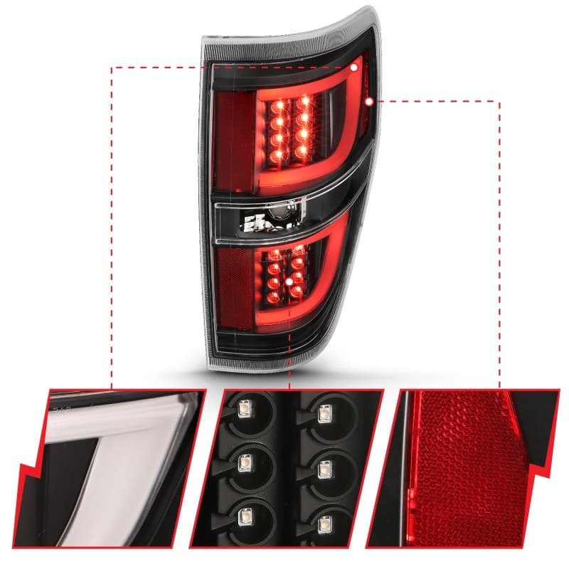 ANZO LED Taillights for Chevy C6 100% Street Legal - Image 4