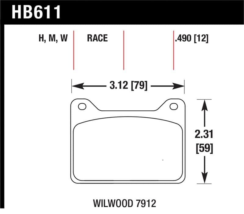Hawk Performance DTC-30 Brake Pad Sets High Performance Street Compound