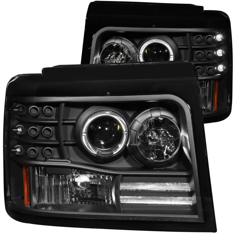 ANZO LED Projector Headlights for Chevy C6 6-Piston 355mm - Image 2