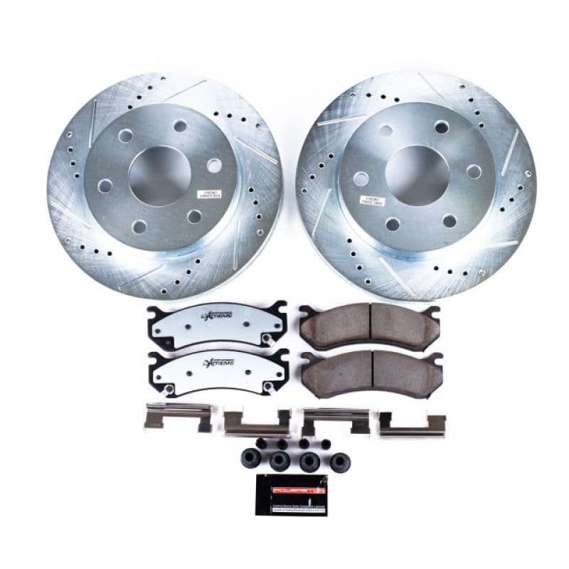 PowerStop Z36 Truck & Tow Brake Kit for Trucks 4x4 SUVs with Carbon-Fiber Cer...
