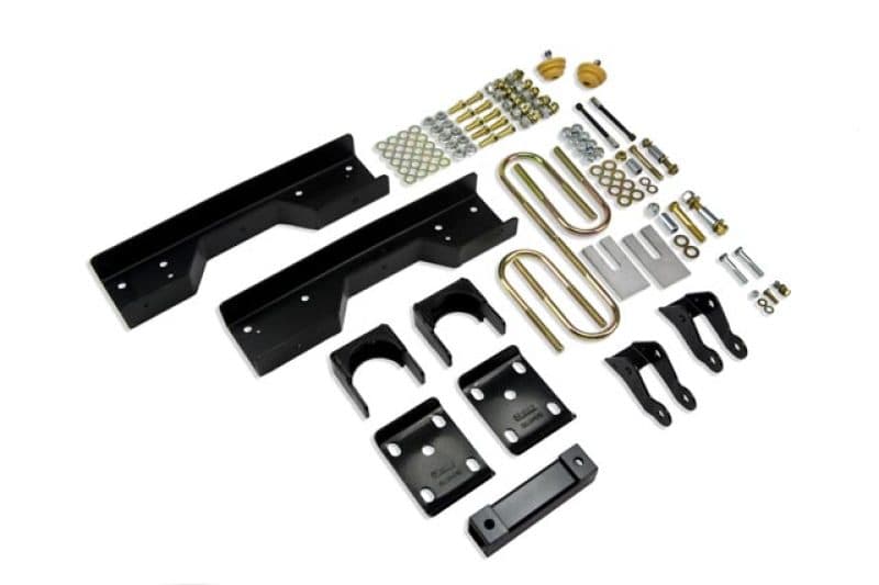 Belltech Rear Axle Flip Kit for Trucks Steel Powder Coated with Grade 8 Hardware