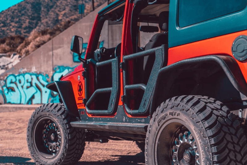 Body Armor 4x4 Tube Doors for Jeep JK 2-Inch Steel Tube Construction Durable - Image 3