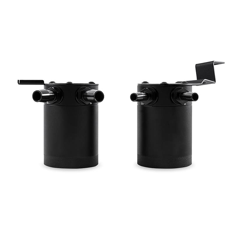 Mishimoto Baffled Oil Catch Can Kit for 2015-2016 WRX Dual Compact Cans - Image 2