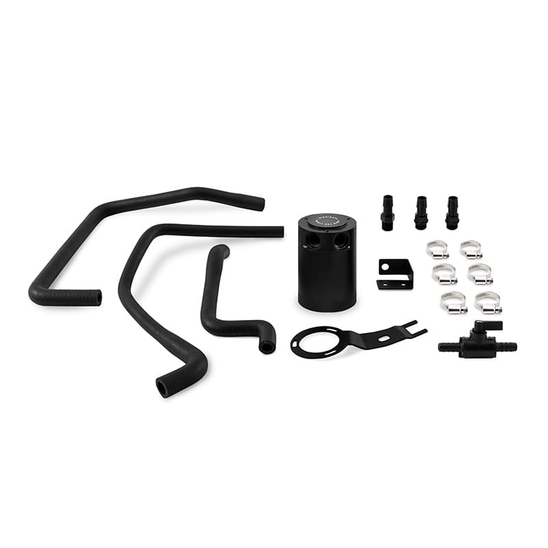 Mishimoto Oil Catch Can Kit for 2016 Mazda Miata Direct-Fit Baffled Design