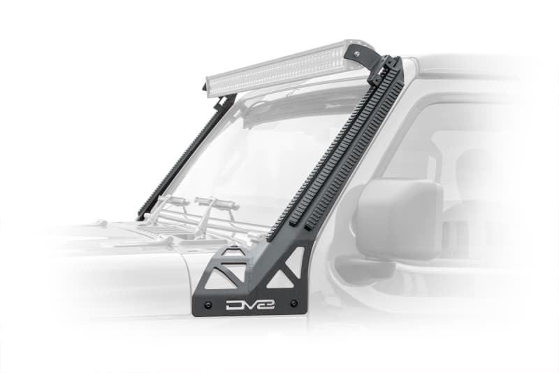 DV8 Offroad Light Bar Mounts for Jeep JL/Gladiator 50" AR-15 Picatinny Rail S... - Image 5
