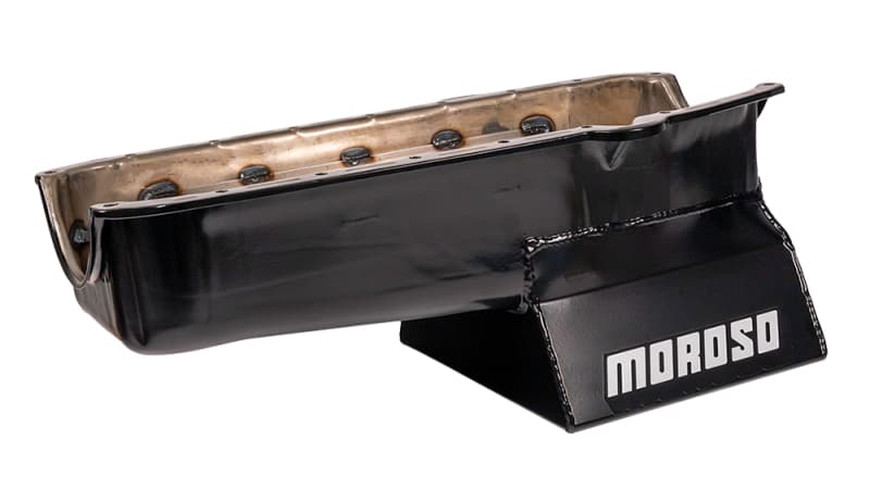 Moroso Oil Pan for Pre-80 Chevrolet Small Block 7qt 8.25in Steel Wet Sump - Image 4