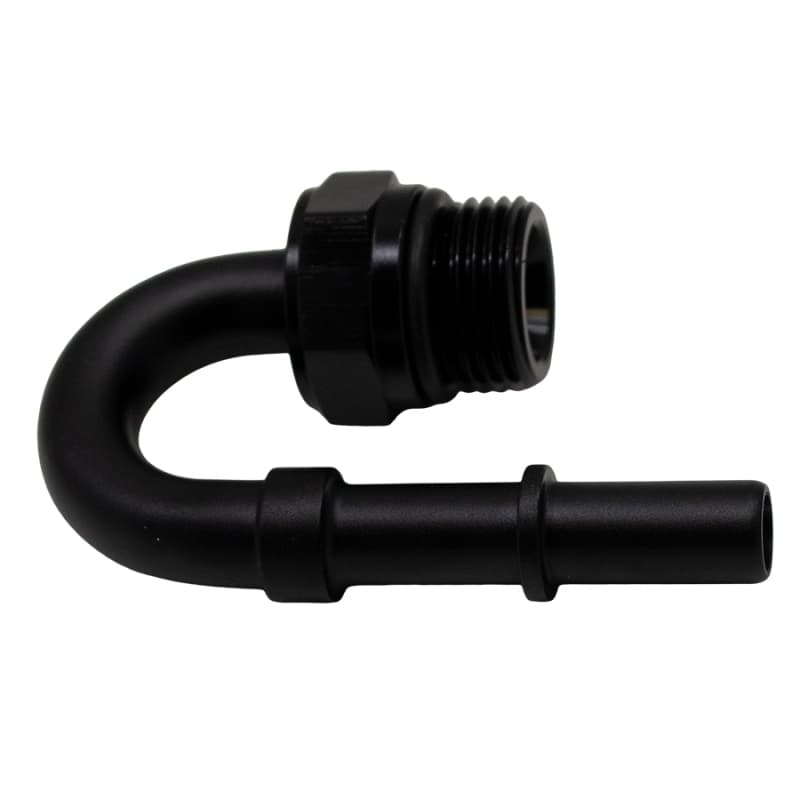 DeatschWerks 8AN ORB Male to 3/8 Inch Male EFI Quick Connect Adapter 180° Mat...