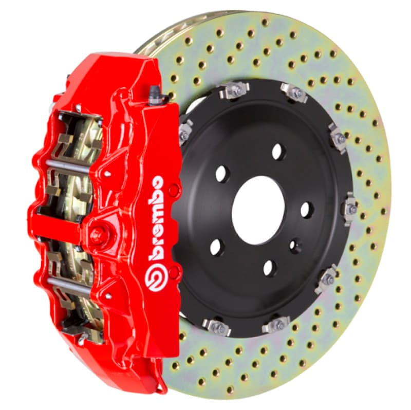 Brembo Big Brake Kit for 11-23 Charger V8 AWD/SRT8 Front 6-Piston 380x34mm Dr...