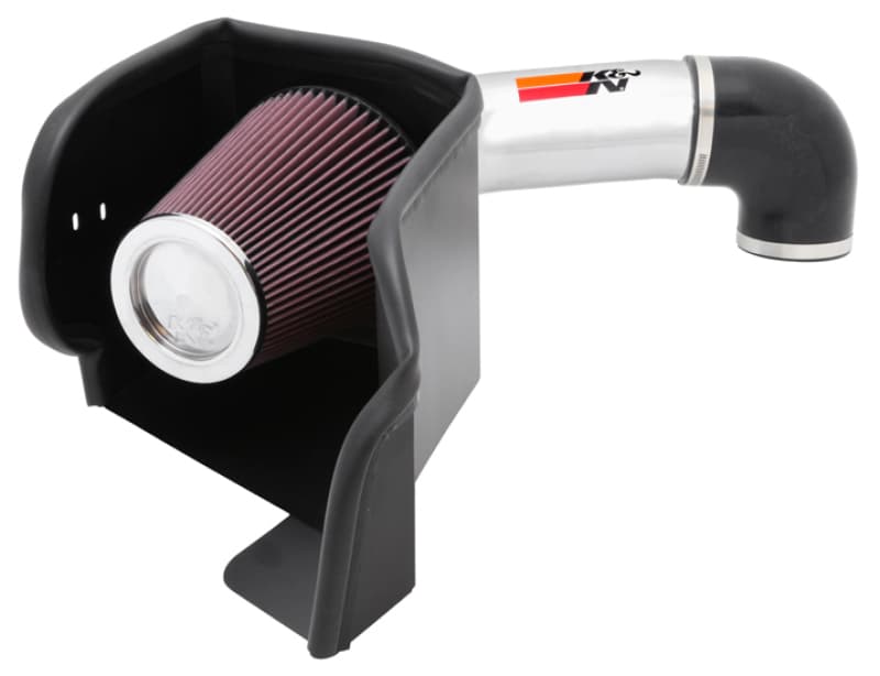 K&N Engineering Cold Air Intake for Chevy C6 Mandrel-Bent Aluminum Tube - Image 2