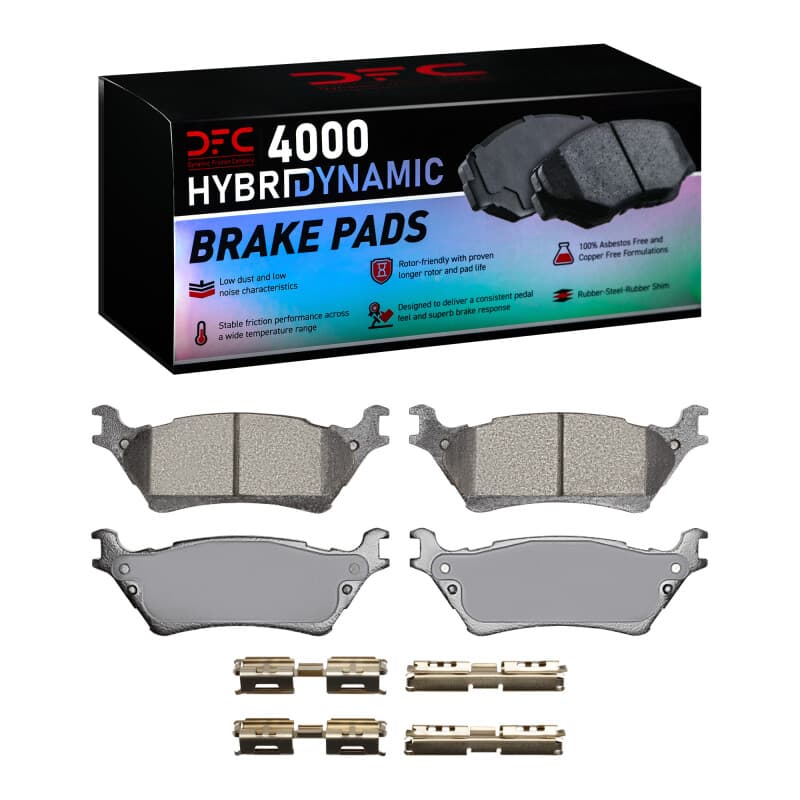DFC 4000 HybriDynamic Brake Pads for Chevy C6 6-Piston Front