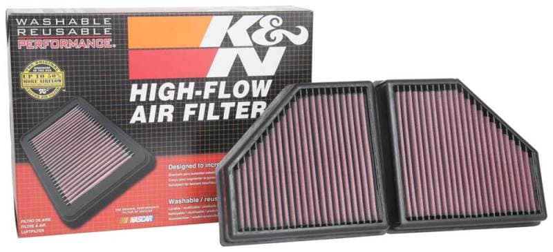 K&N Engineering Drop-In Air Filter for Chevy C6 33-5086 - Image 4