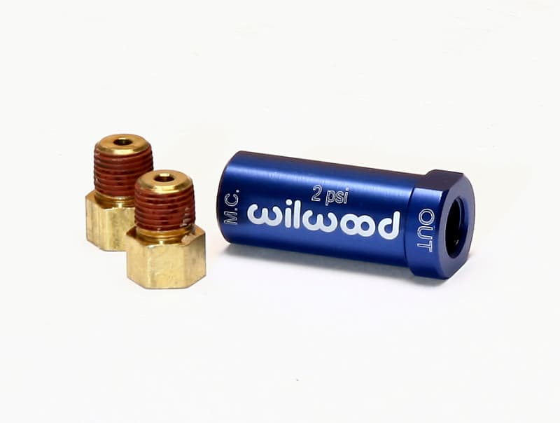 Wilwood Residual Pressure Valve 2-10 lb for Disc & Drum Brake Systems