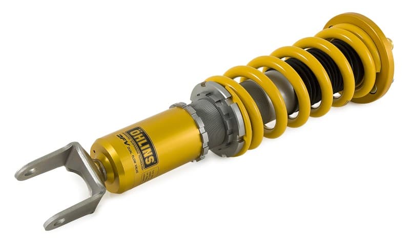 Ohlins Coilover Suspension with Dual Flow Valve for Road & Track Adjustable R...